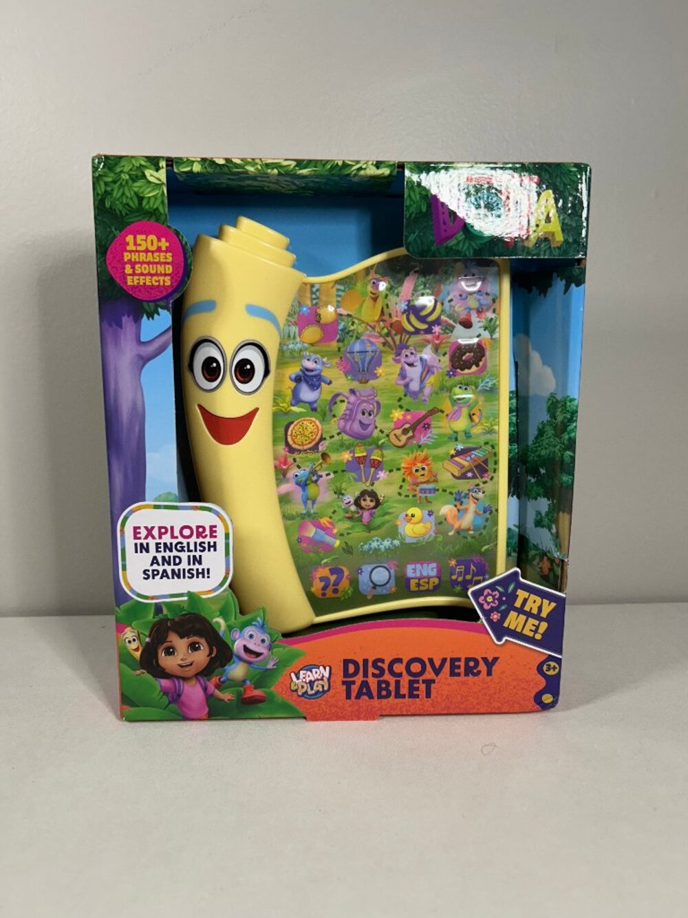 NIB Dora the Explorer Map Discovery Tablet Bilingual Toy